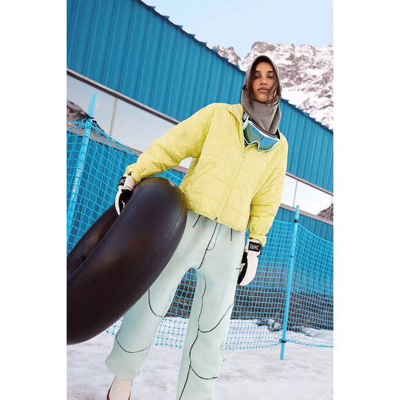 New Free People Hit The Slopes Pants Fleece Size small - Picture 3 of 9